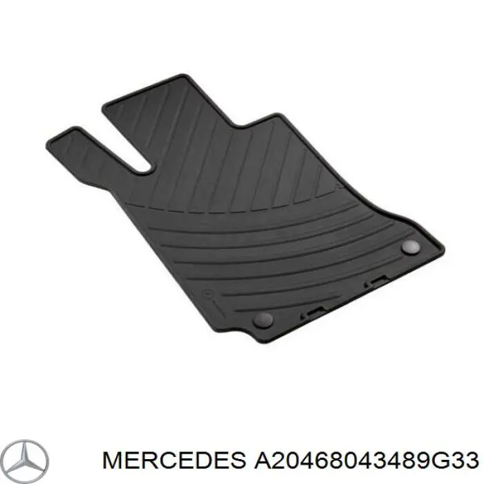 A20468043489G33 Mercedes Килими салону