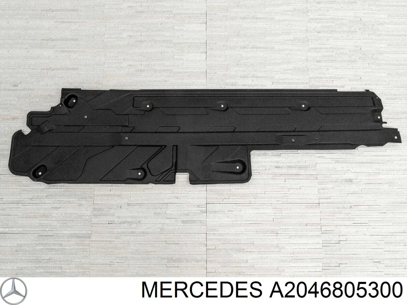 A2046807808 Mercedes Захист днища, лівий