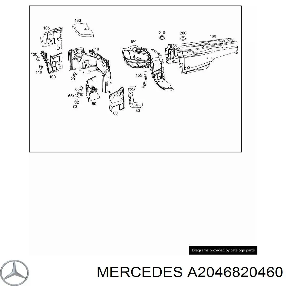 A2046820460 Mercedes 