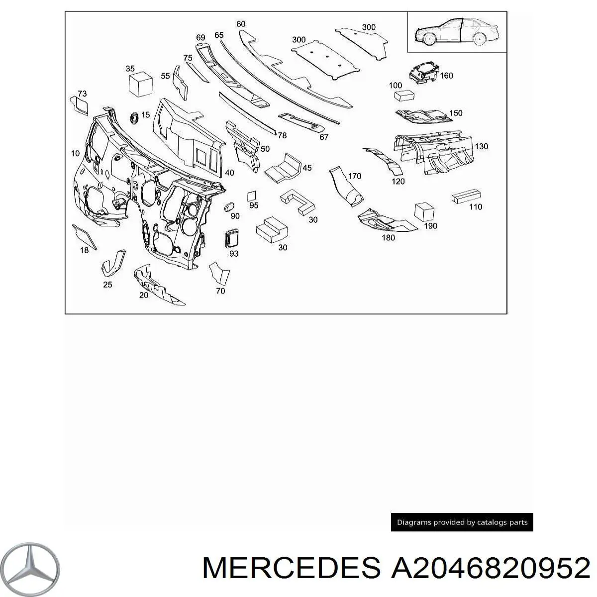 A2046821200 Mercedes 
