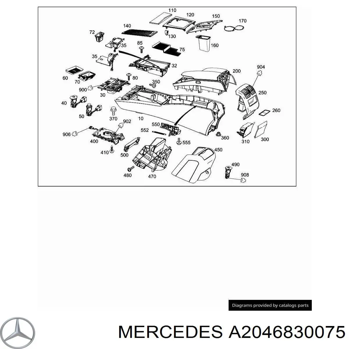  A2046830075 Mercedes