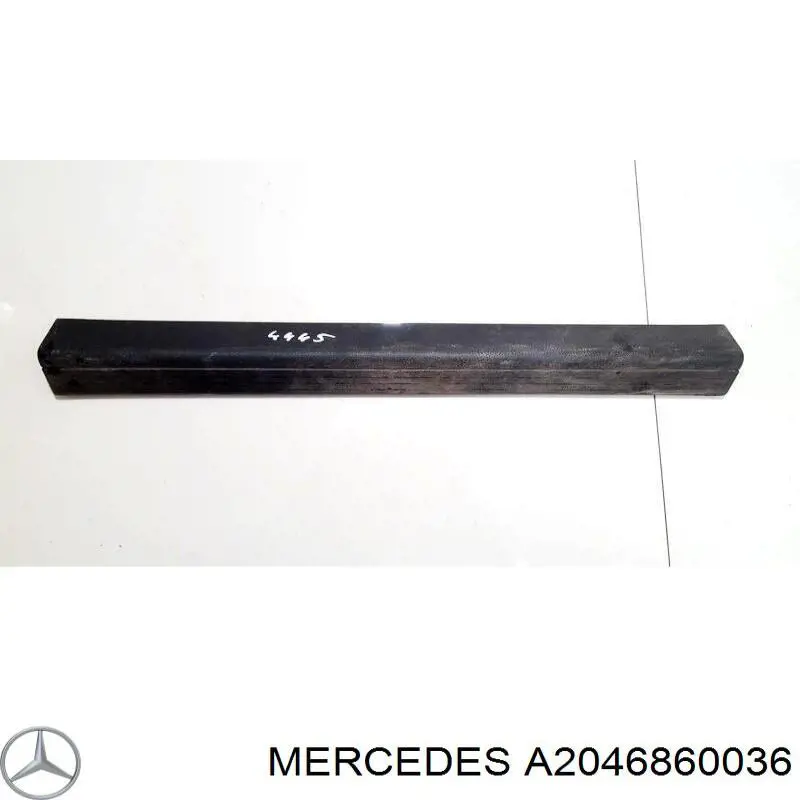 A2046860036 Mercedes Накладка дверного порога внутрішня, передні праві