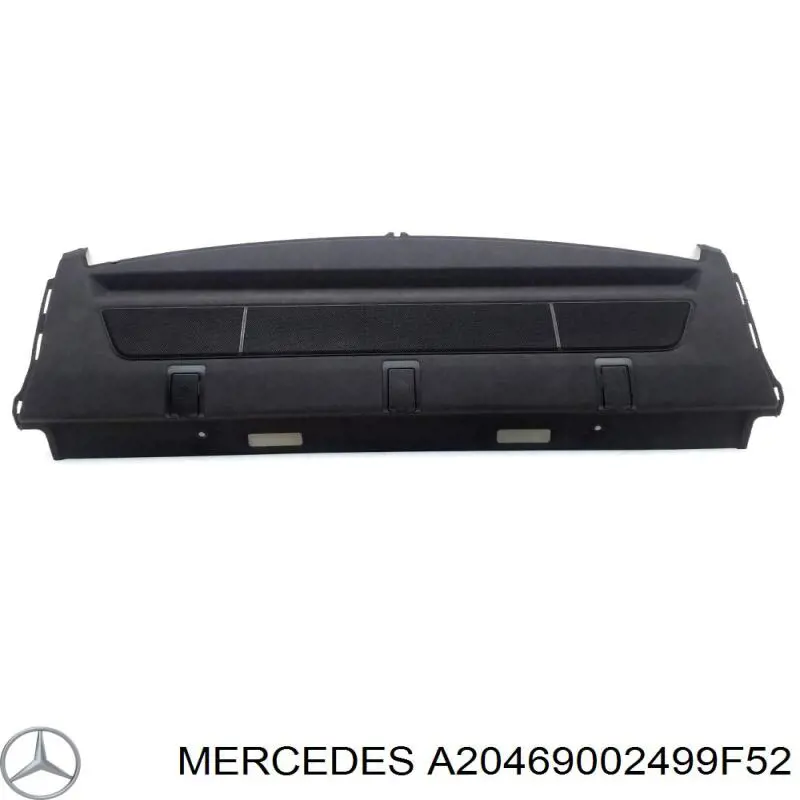 Полка салону, ззаду (багажного відсіку) Mercedes A20469002499F52 ціна, від 31.60 USD
