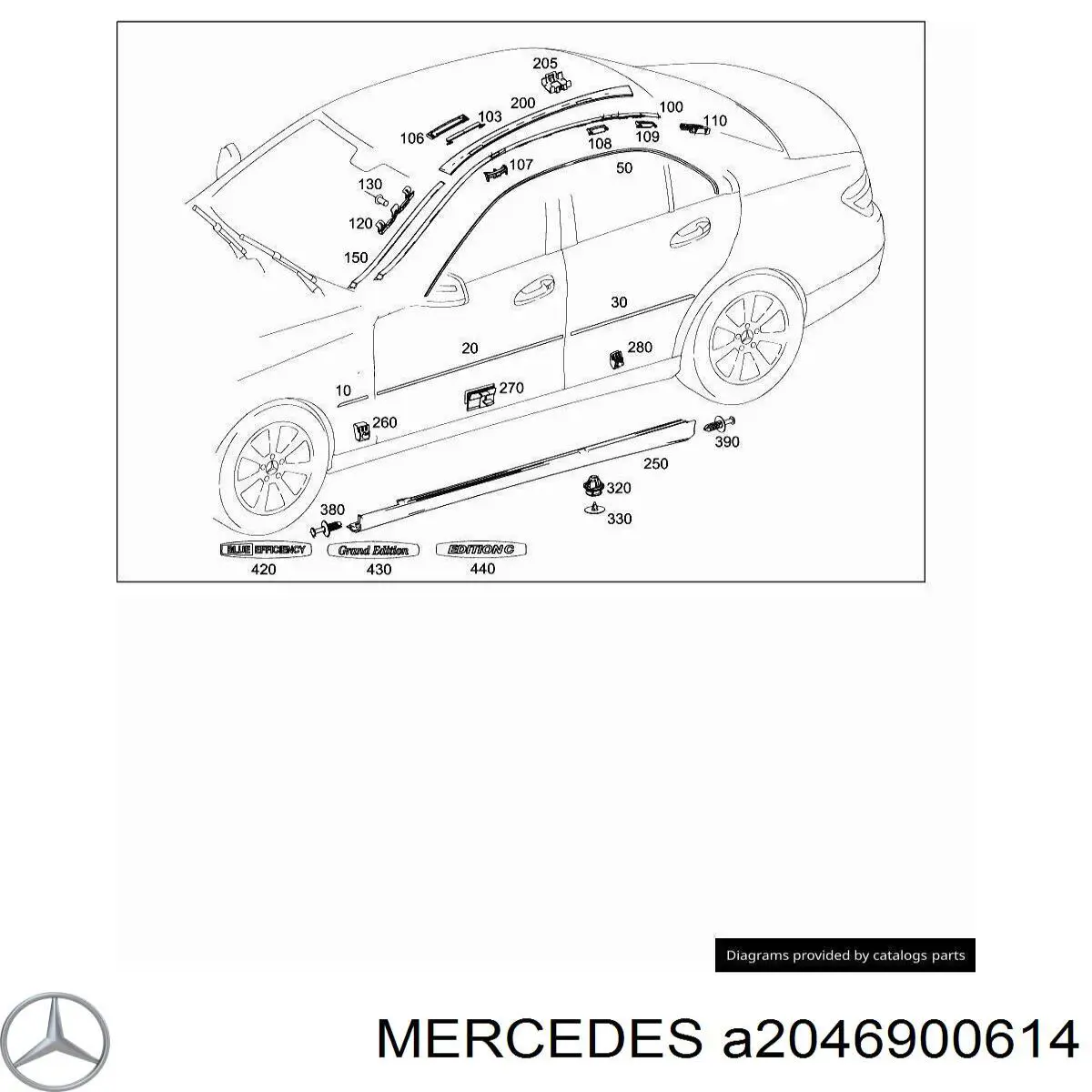 A2046900614 Mercedes 