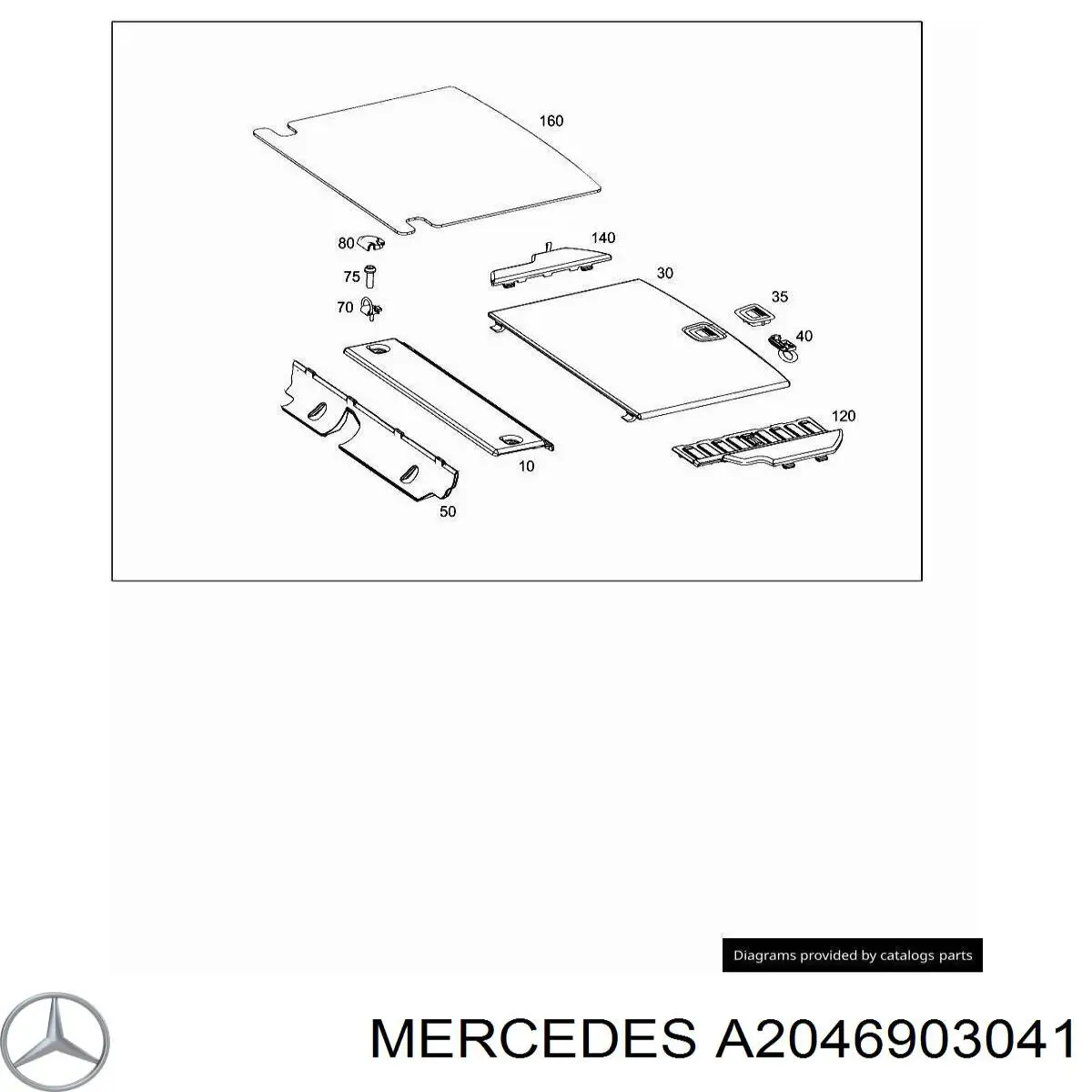  A2046903041 Mercedes
