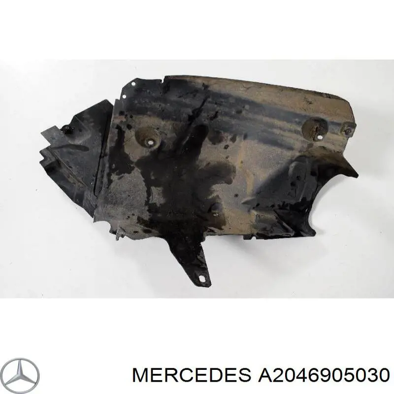 Підкрилок переднього крила, правий задній Mercedes A2046905030 ціна, від 14.22 USD