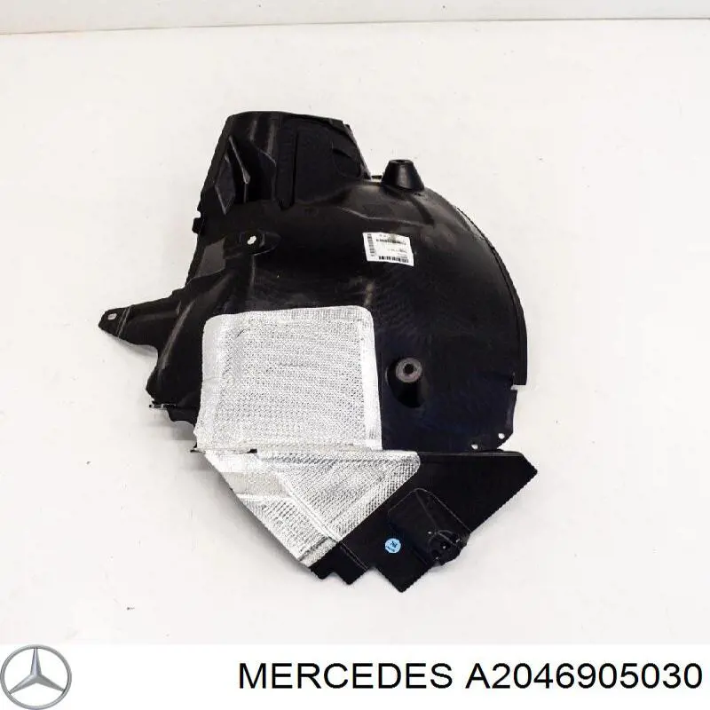 Підкрилок переднього крила, правий задній A2046905030 Mercedes