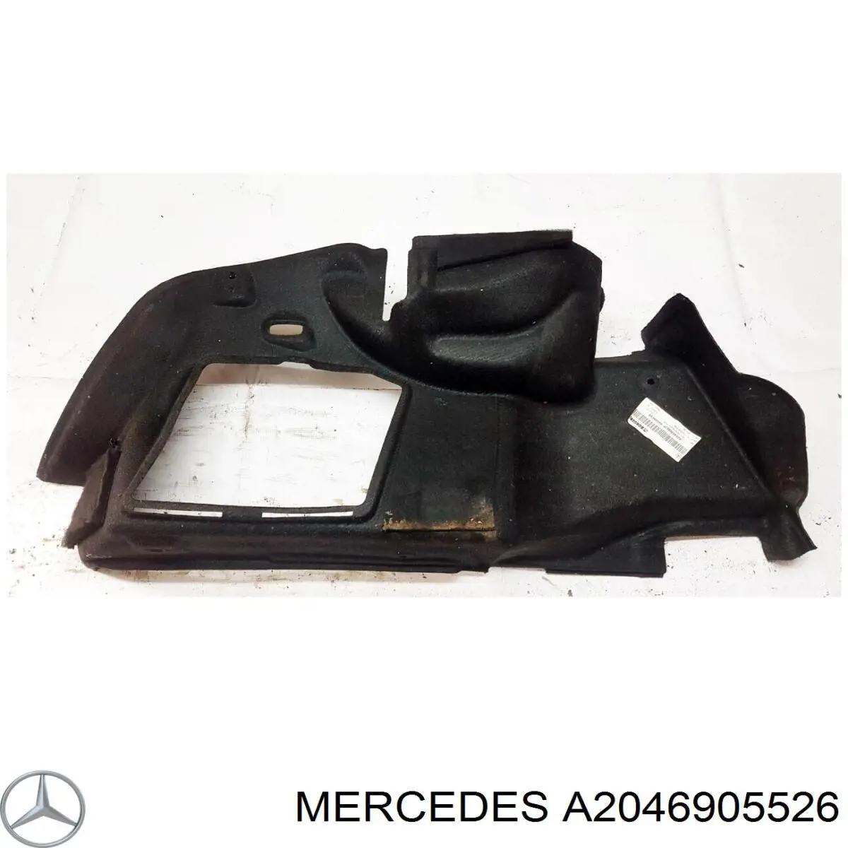 Облицювання багажного відсіку, праве A2046905526 Mercedes