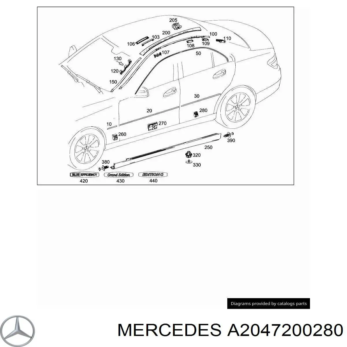  2047200280 Mercedes