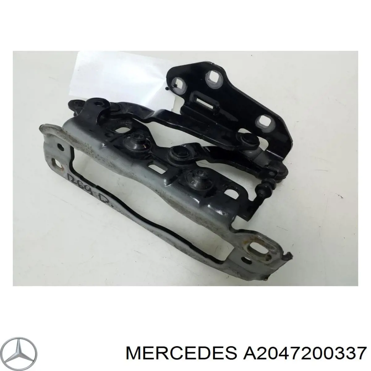 Петля передніх дверей, лівої A2047200337 Mercedes