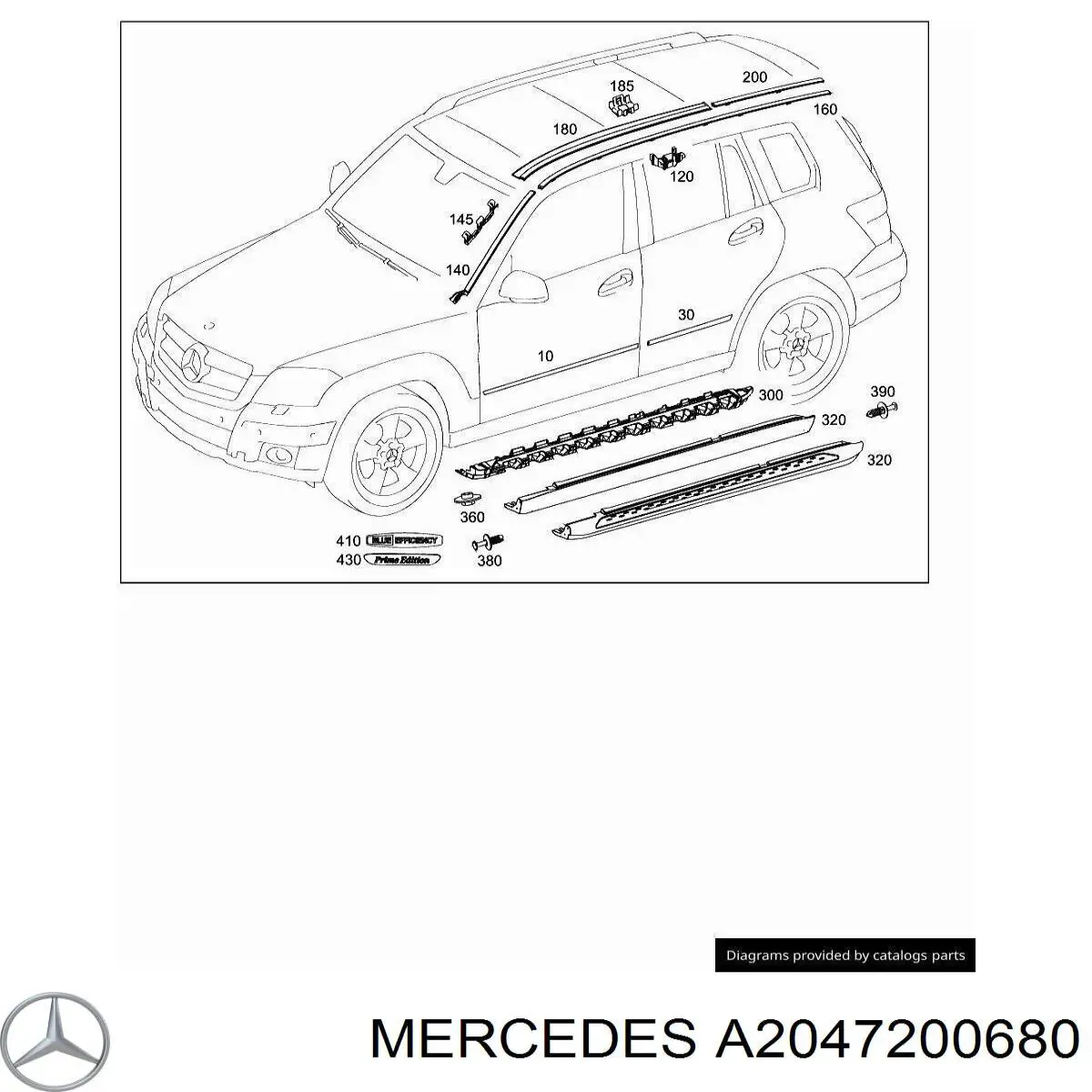 A2047200680 Mercedes 