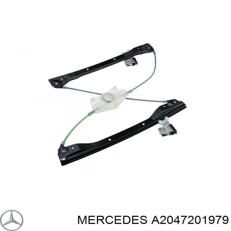 Купити A2047201979 Mercedes Механізм стеклопідйомника водійських дверей