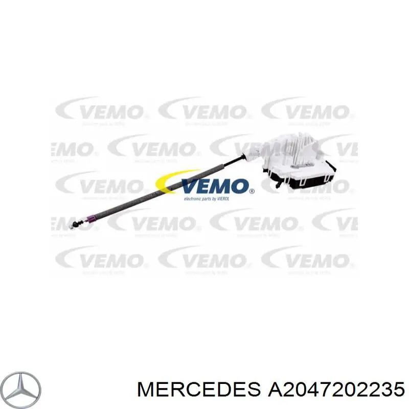 A2047202235 Mercedes Замок двері правої передньої