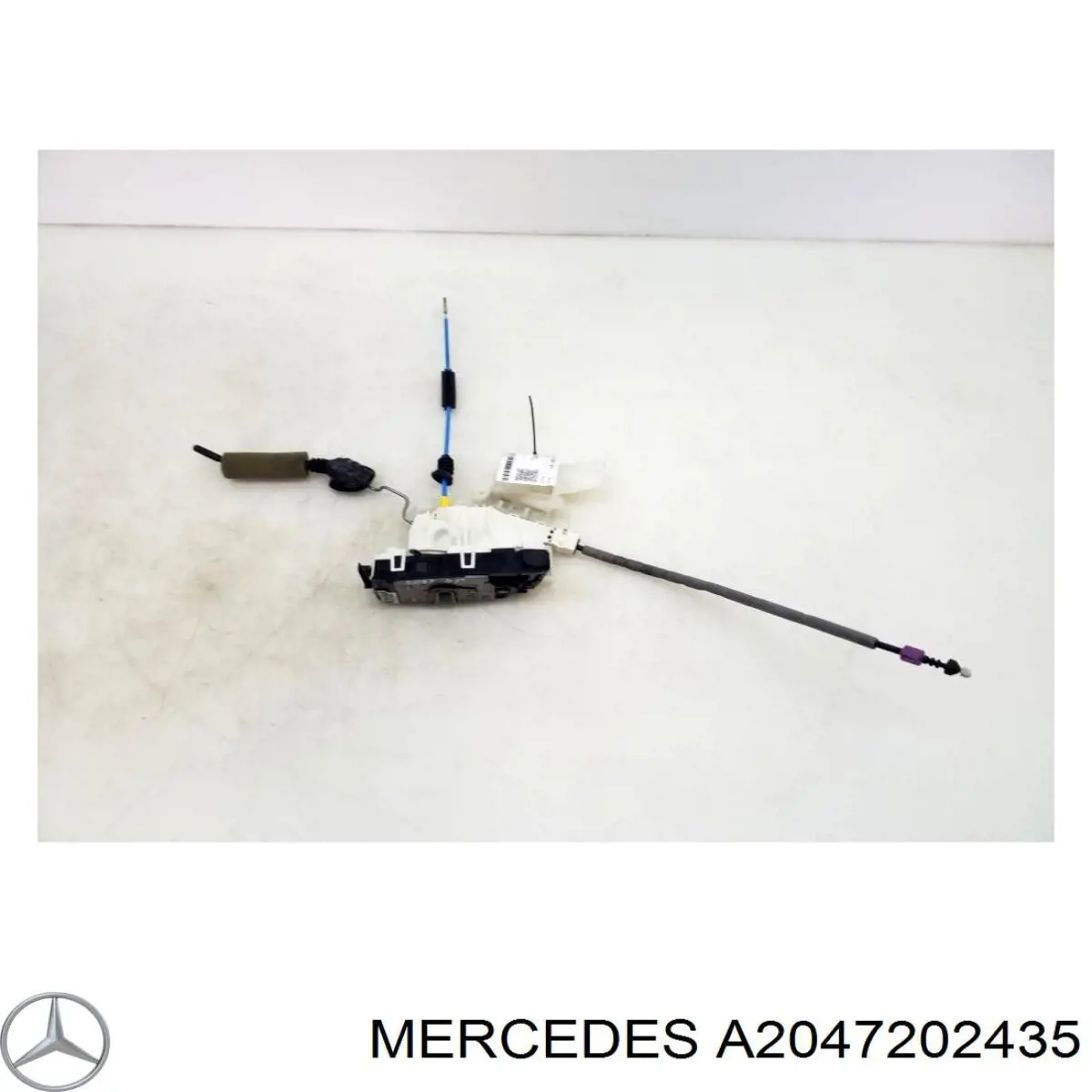 Купити A2047202435 Mercedes Замок дверки правої передньої