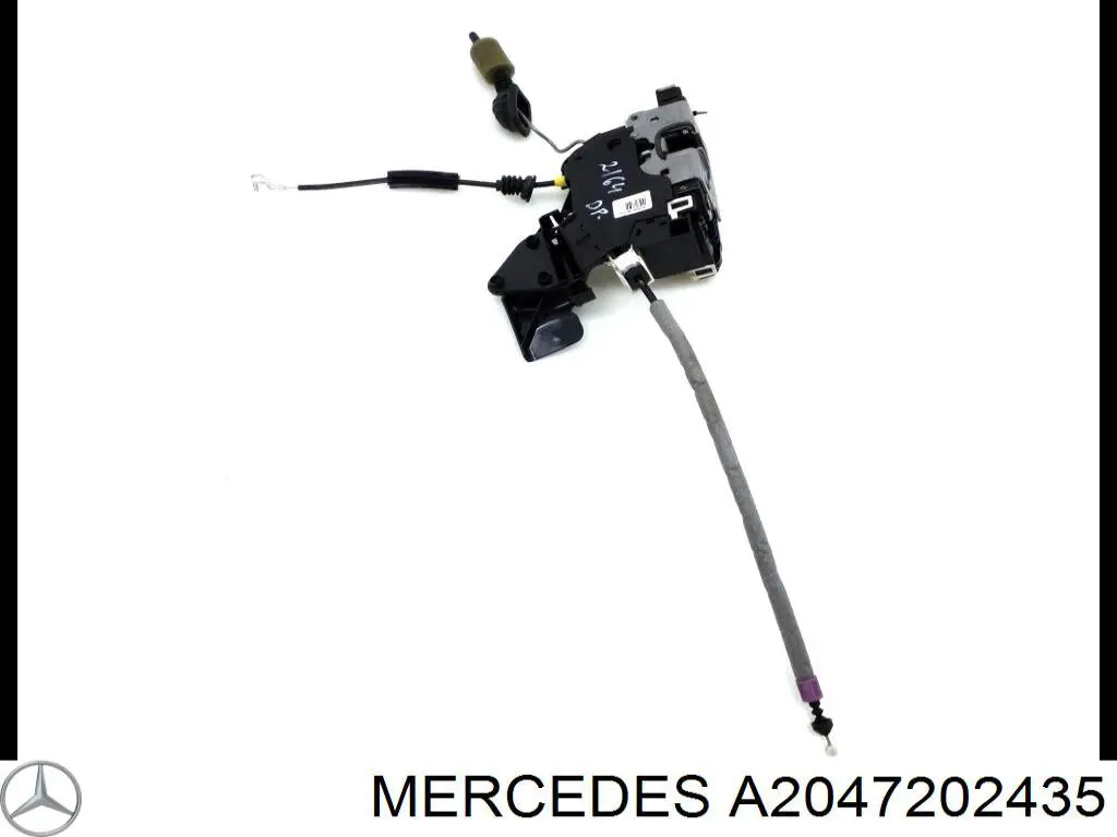 Замок передніх пасажирських дверей Mercedes A2047202435 ціна, від 31.04 USD