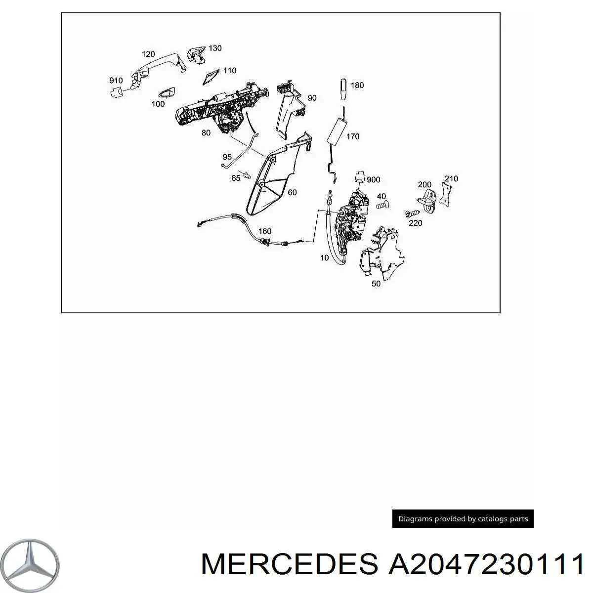  Mercedes A2047230111 ціна, від 7.19 USD
