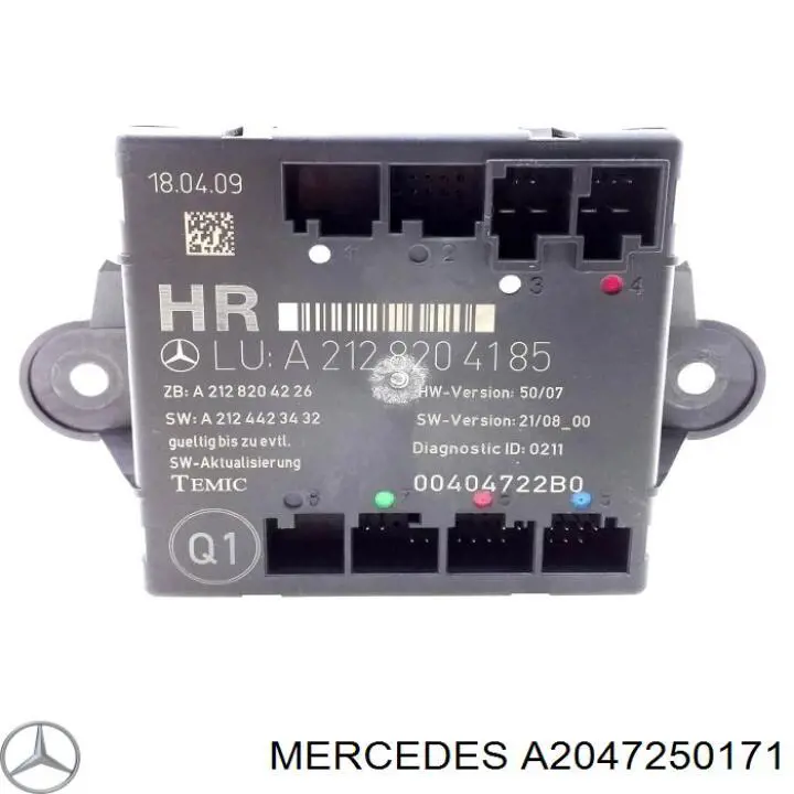 Купити A2047250171 Mercedes 
