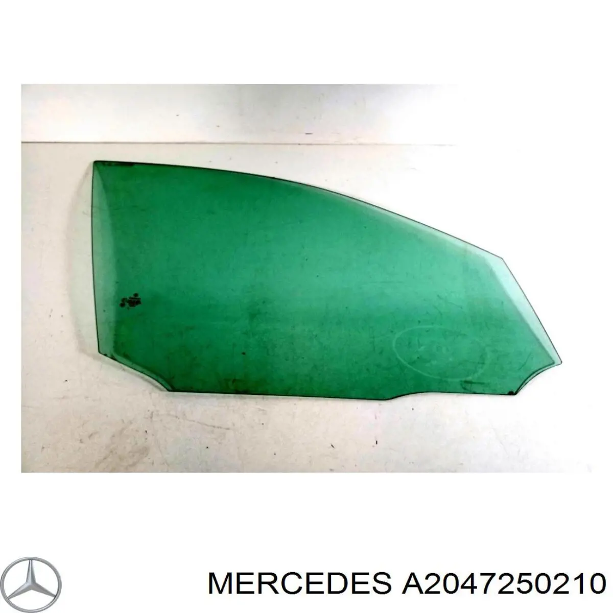 Купити A2047250210 Mercedes Скло передніх дверей, правою