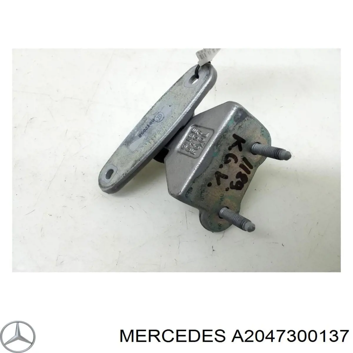 Дверний шарнір задній лівий Mercedes A2047300137 ціна, від 12.42 USD