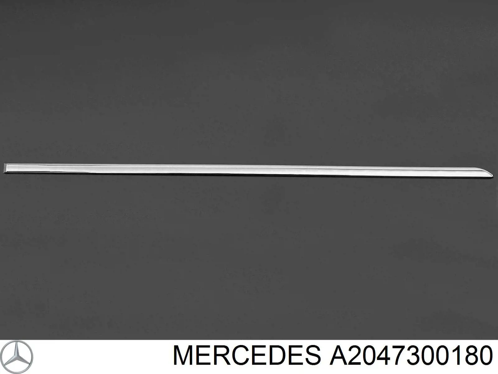A2047300180 Mercedes Накладка задніх дверей