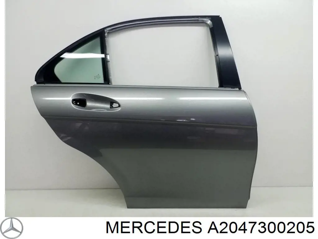 Двері задні, праві на Mercedes C (W204)