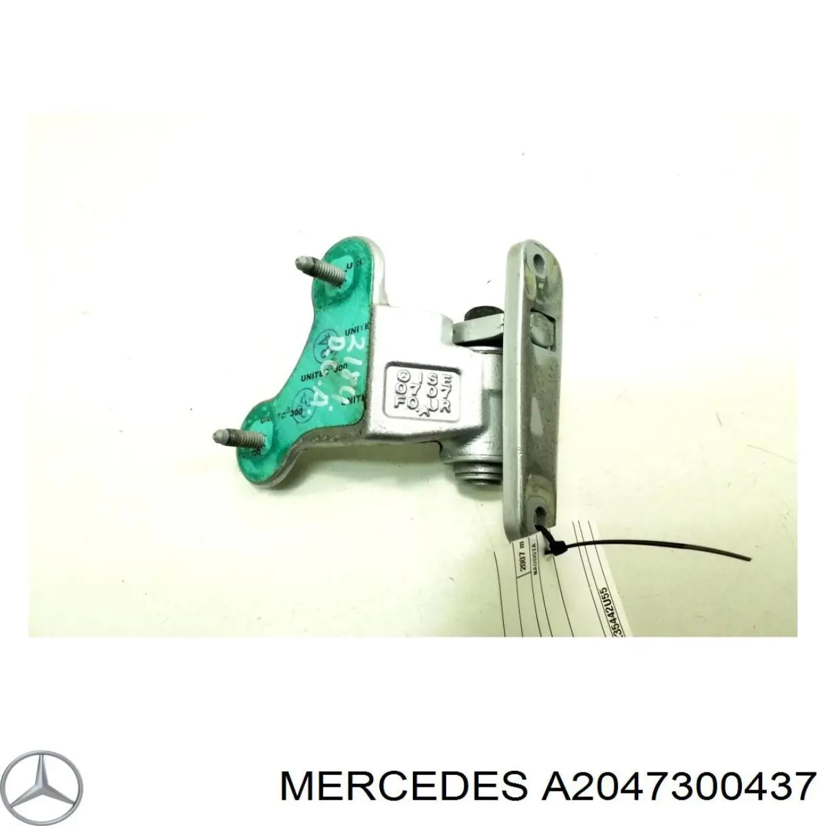 Купити A2047300437 Mercedes Дверний шарнір задній правий