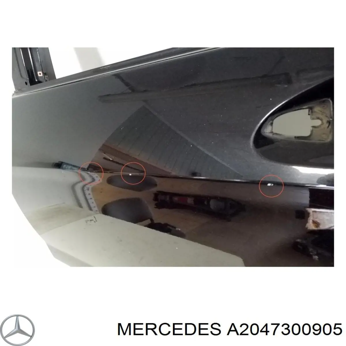 Купити A2047300905 Mercedes Двері задні, ліві