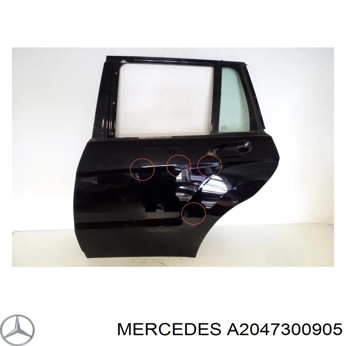Купити A2047301300 Mercedes Двері задні, ліві