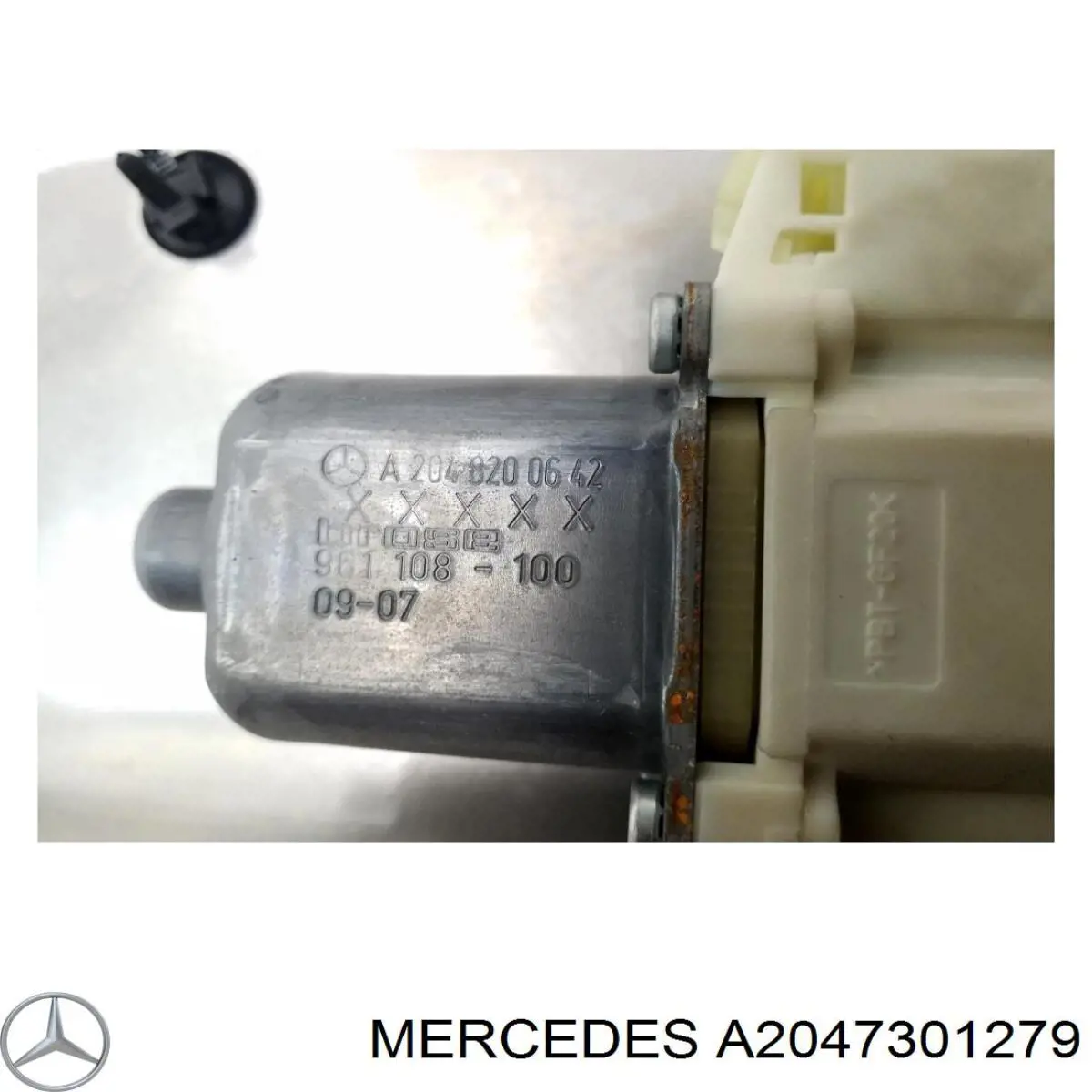 Купити A2047301279 Mercedes Механізм склопідіймача двері задньої, правої