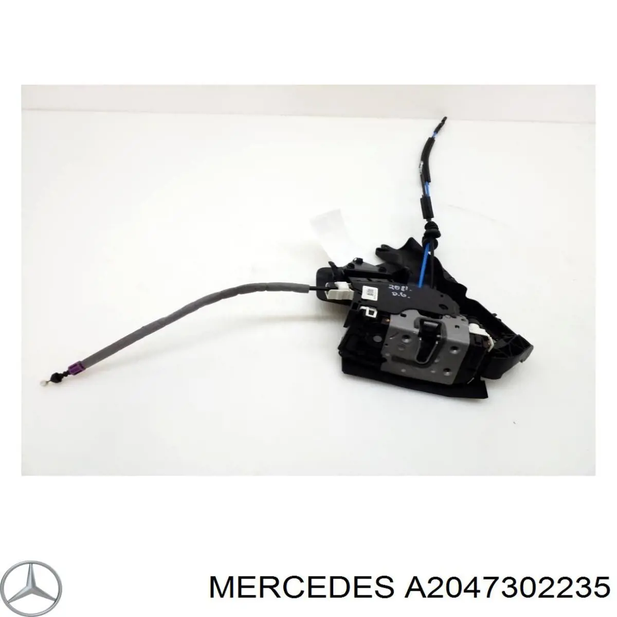 A2047302235 Mercedes Замок задньої дверї, правої