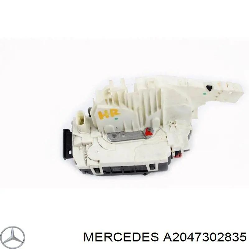 A2047302835 Mercedes Замок задніх дверей, правих