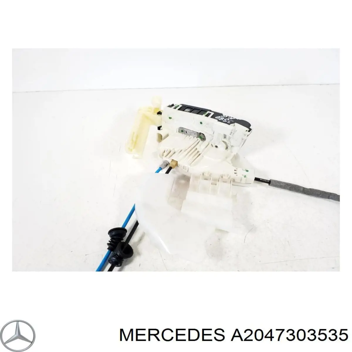 Замок задньої двері, лівої A2047303535 Mercedes