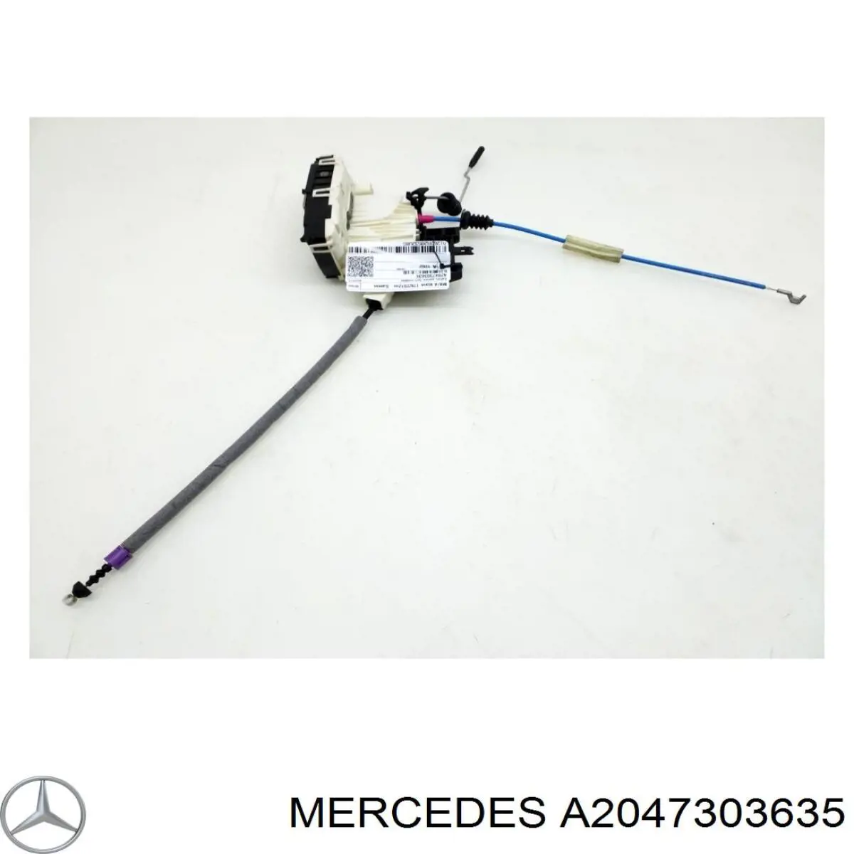 Замок задньої дверї, правої A2047303635 Mercedes