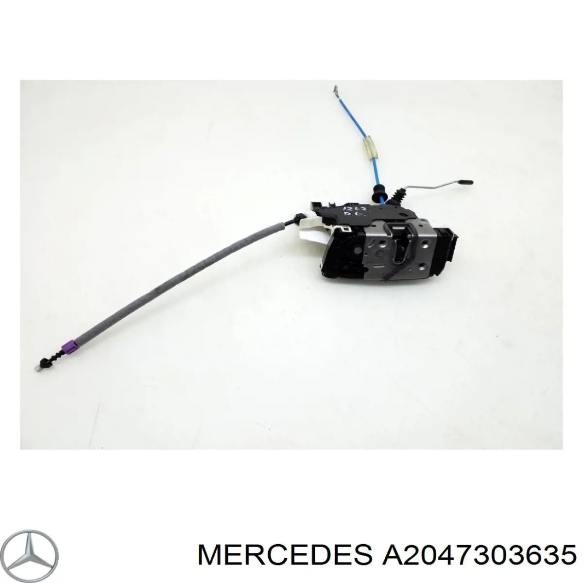 Купити A2047303635 Mercedes Замок задньої дверї, правої