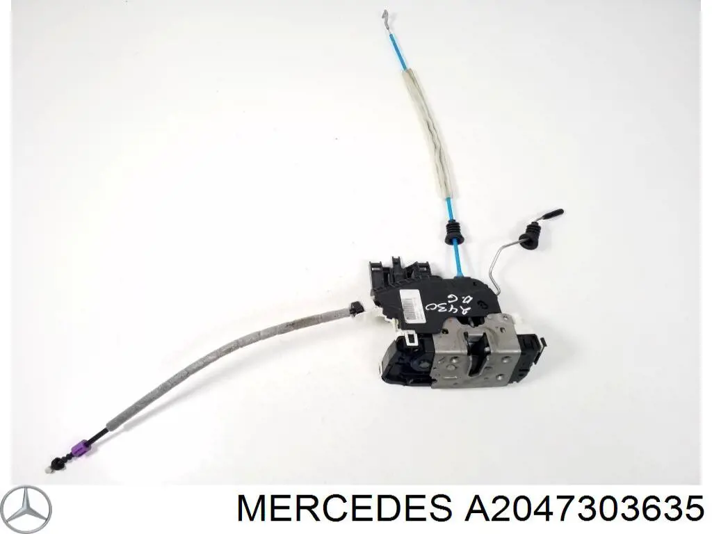 A2047303635 Mercedes Замок задньої дверї, правої
