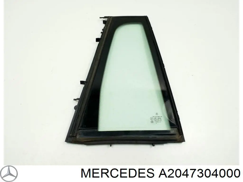 Скло кутове дверей задніх Mercedes A2047304000 ціна, від 38.00 USD