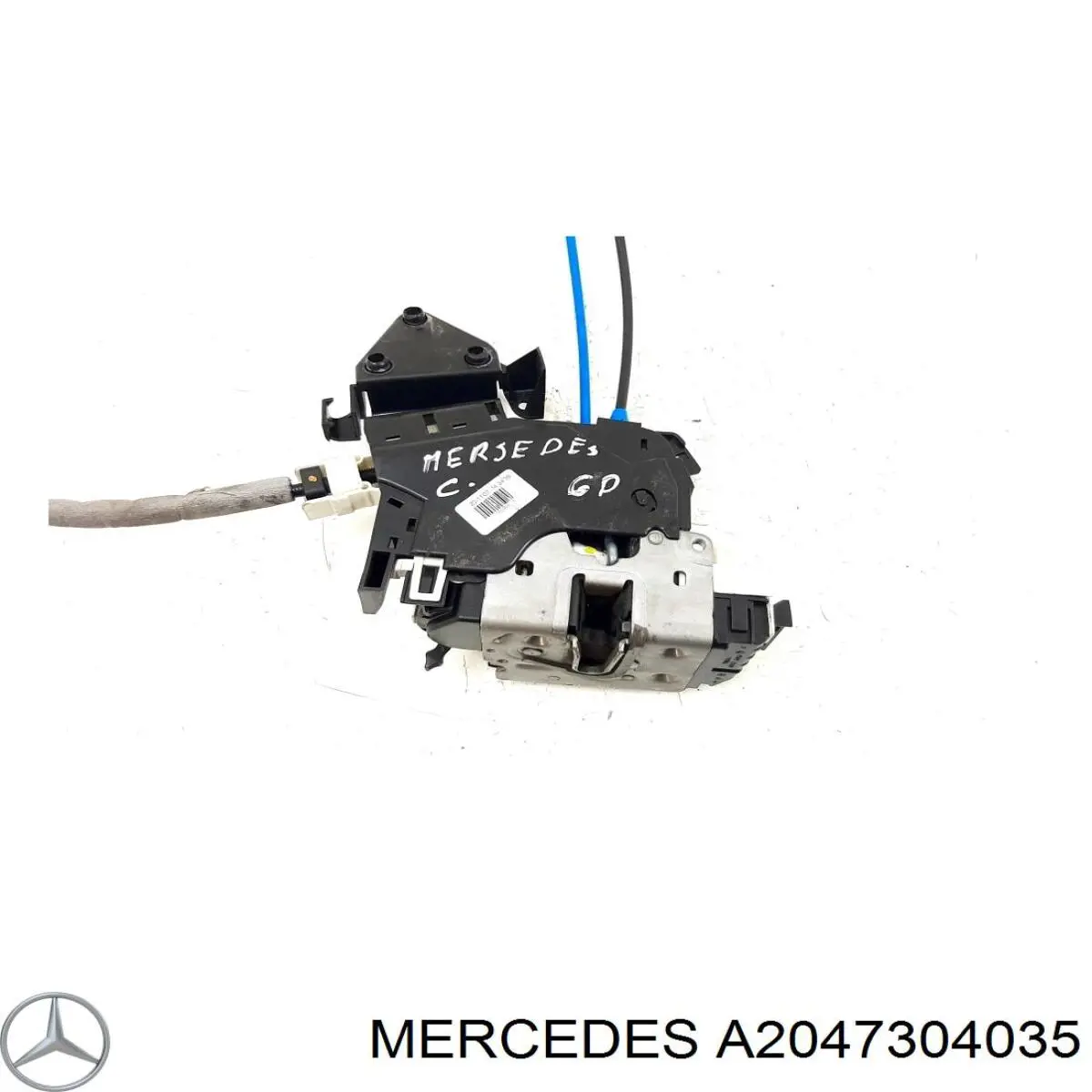 Замок задньої дверї, правої A2047304035 Mercedes