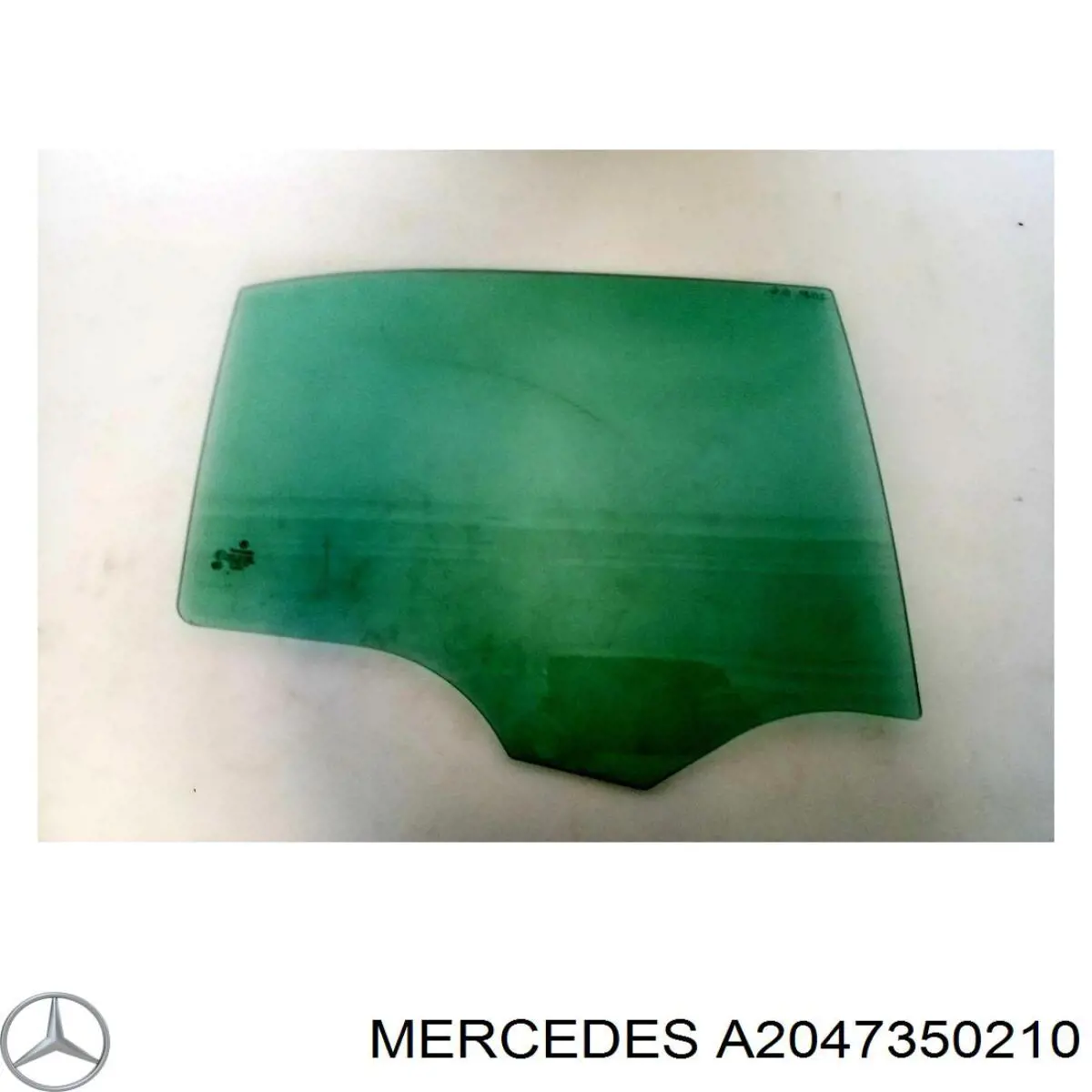 Купити A2047350210 Mercedes Скло задніх дверей, правих