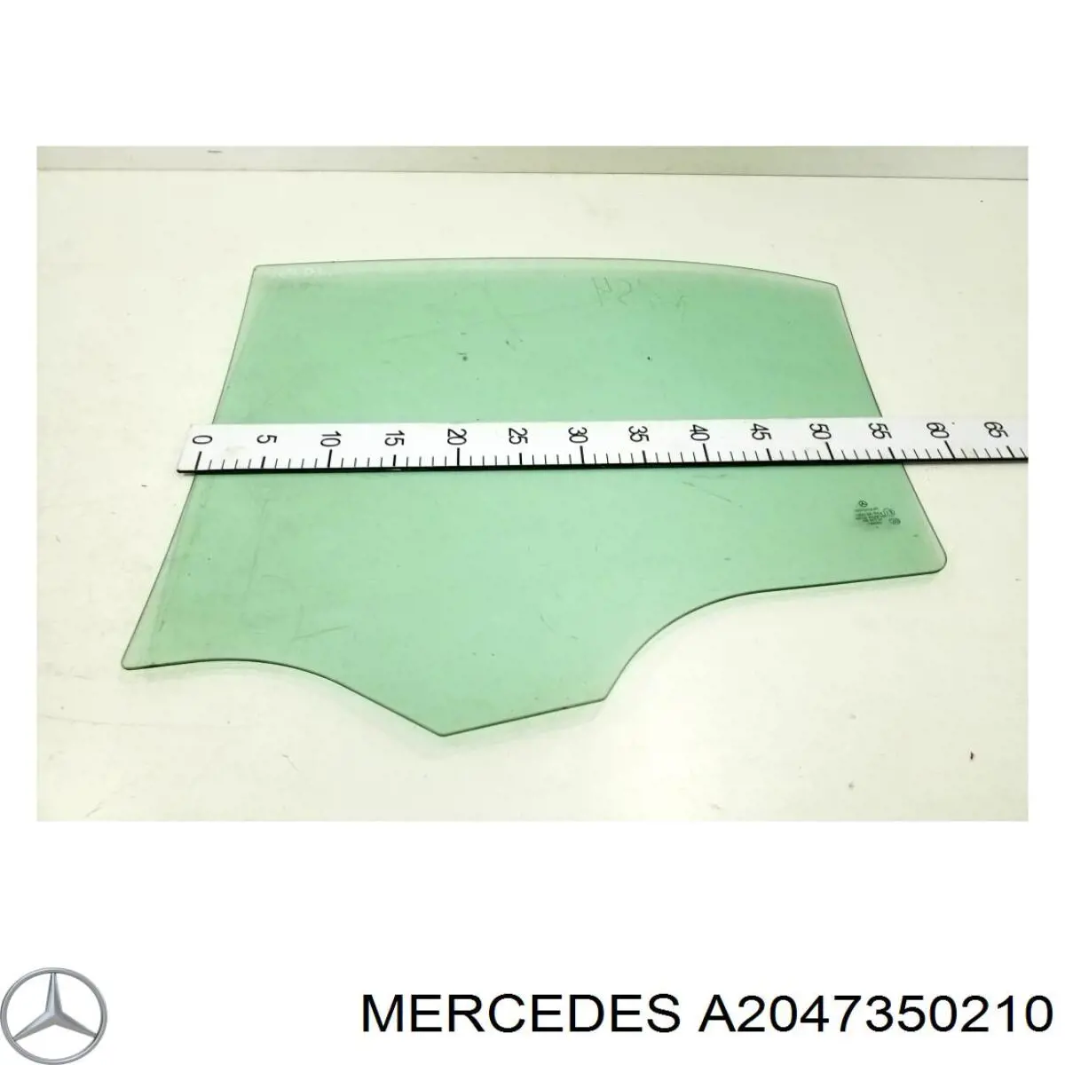 Купити A2047350000 Mercedes Скло задніх дверей, правих