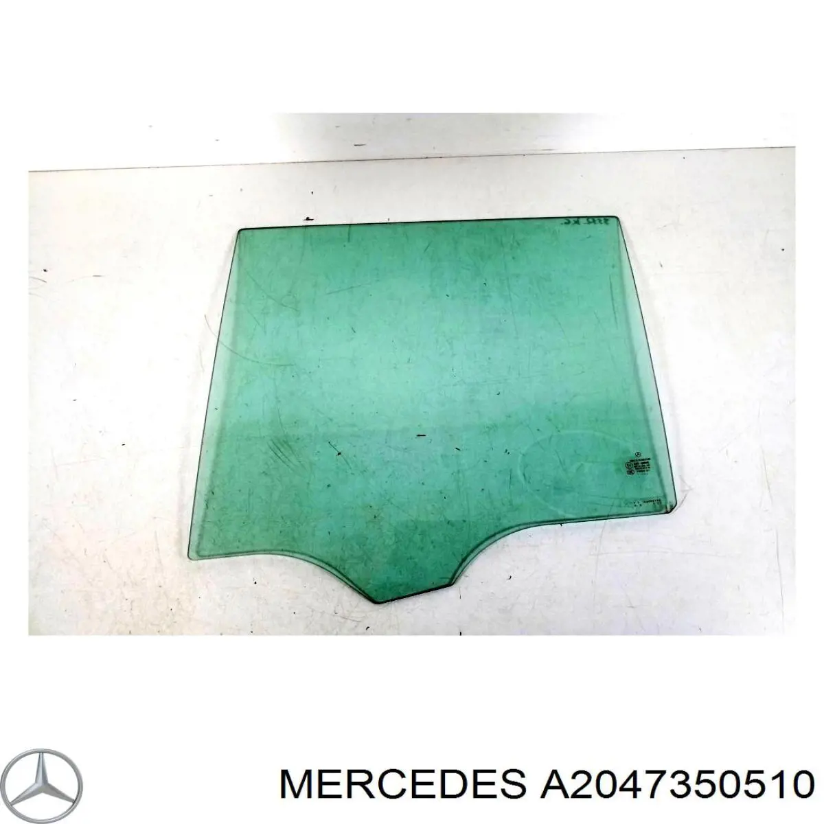 A2047350510 Mercedes Скло задніх дверей, лівих