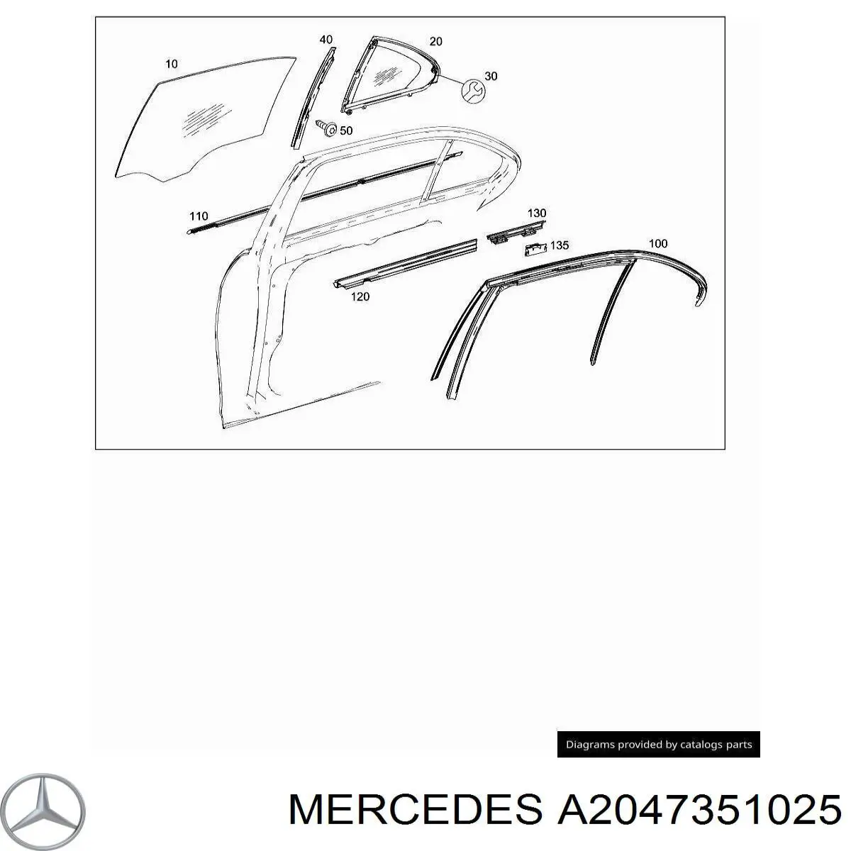 A2047352125 Mercedes 