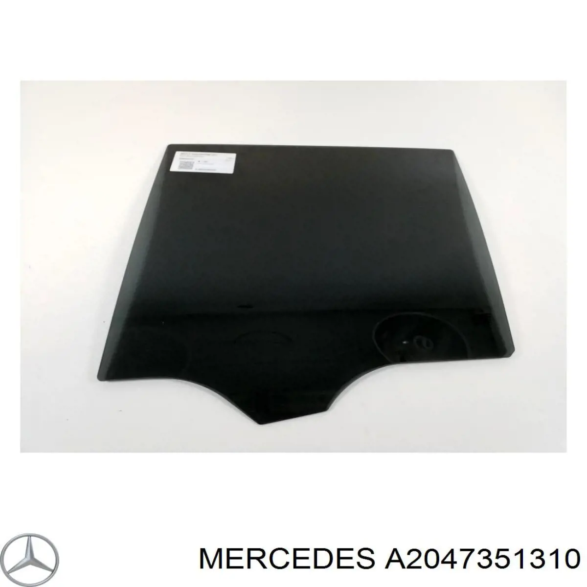 Купити A2047351310 Mercedes Скло задньої двері лівої