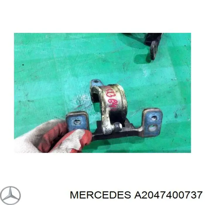 Купити A2047400737 Mercedes Петля третіх/п'ятих дверей