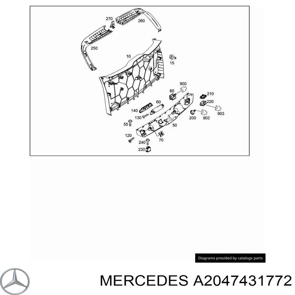 A2047431772 Mercedes 