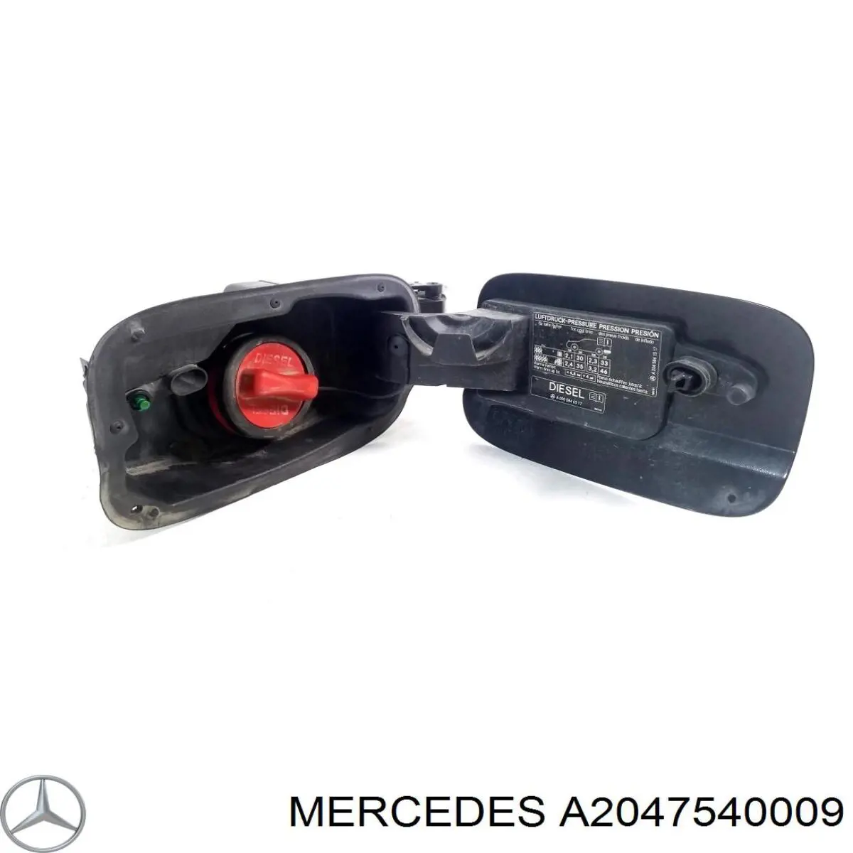 Лючок бензобака A2047540009 Mercedes