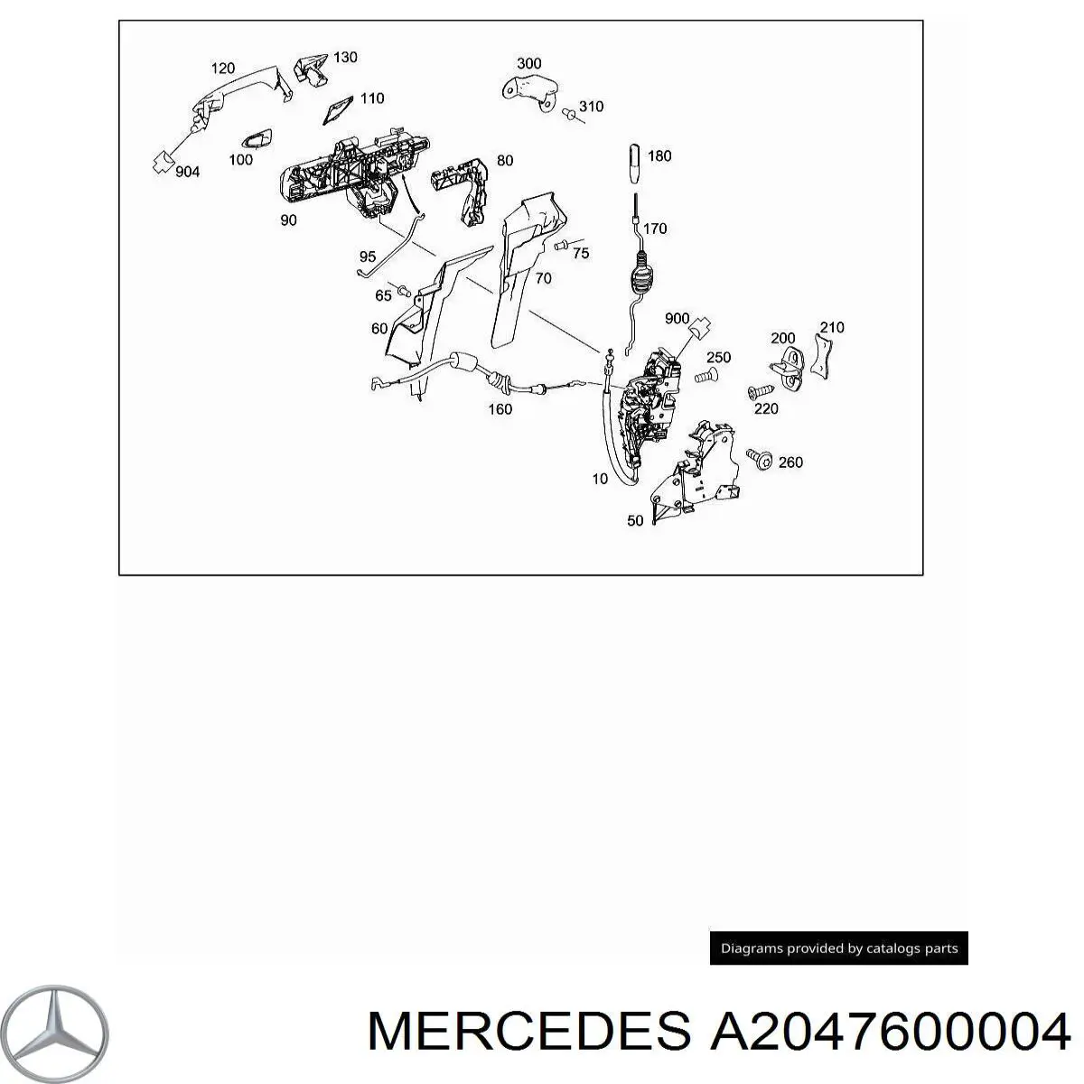 A2047600004 Mercedes 