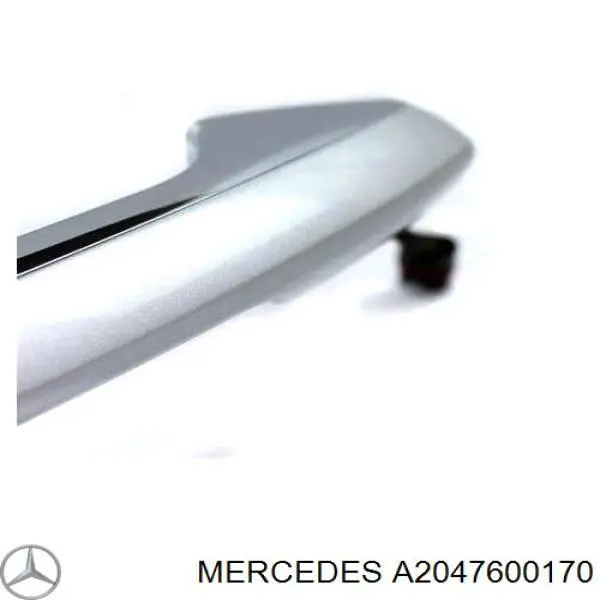 A2047600170 Mercedes ручка двері лівою зовнішня перед/зад