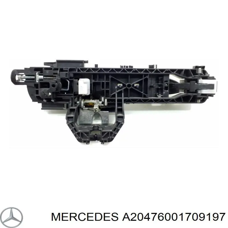 Купити A20476001709197 Mercedes Ручка лівих дверей зовнішня