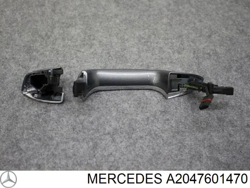 Купити A20476014709999 Mercedes Ручка дверей правих, зовнішня, перед/зад