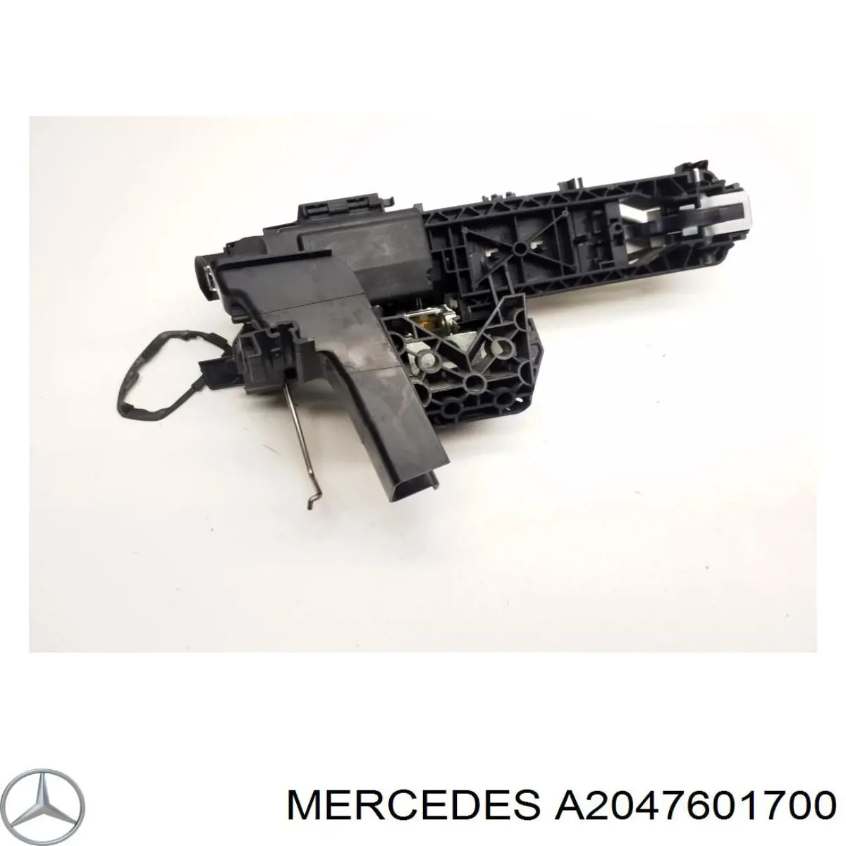Тримач зовнішньої ручки дверей, передньої лівої Mercedes A2047601700 ціна, від 38.52 USD